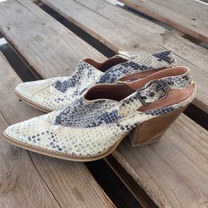 Free people slingback mules